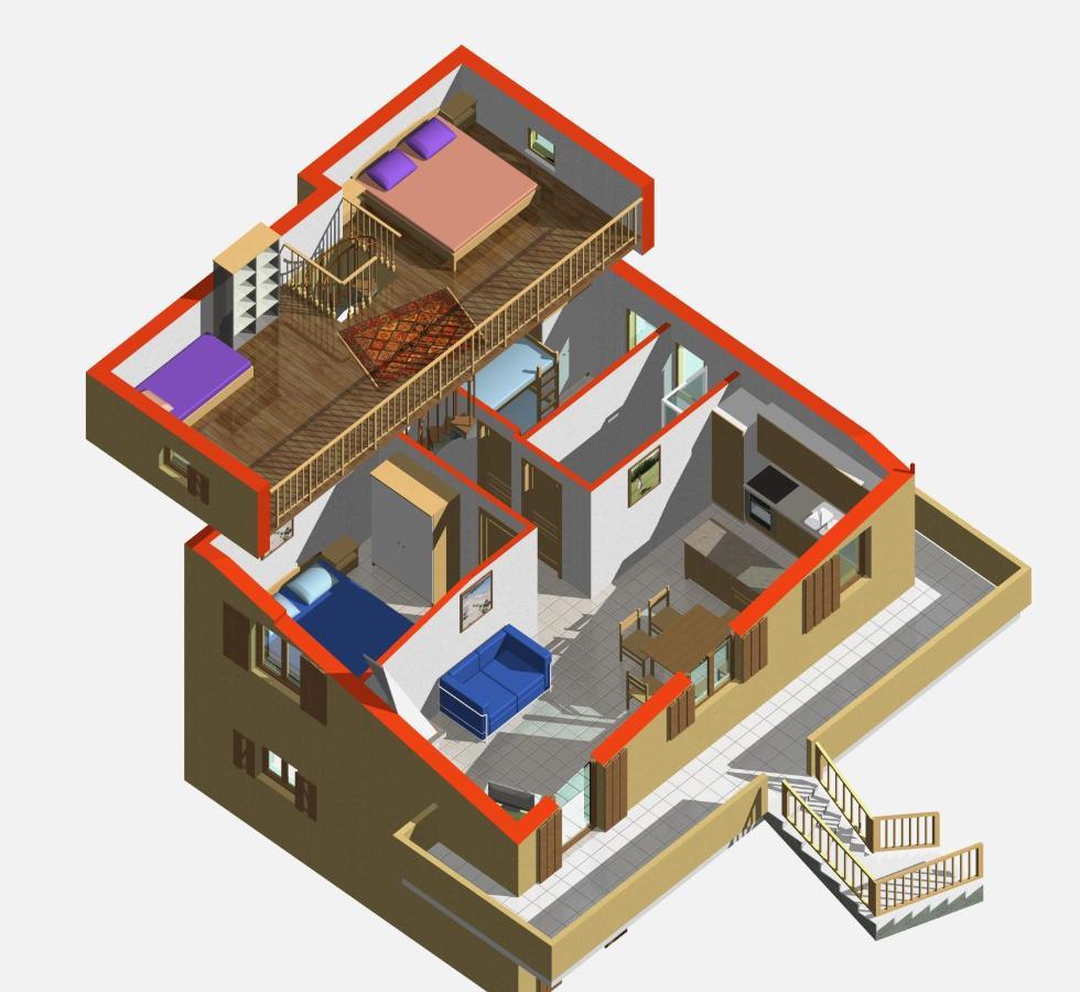 شقة Casa Minicapo Mandriola San Vero Milis المظهر الخارجي الصورة